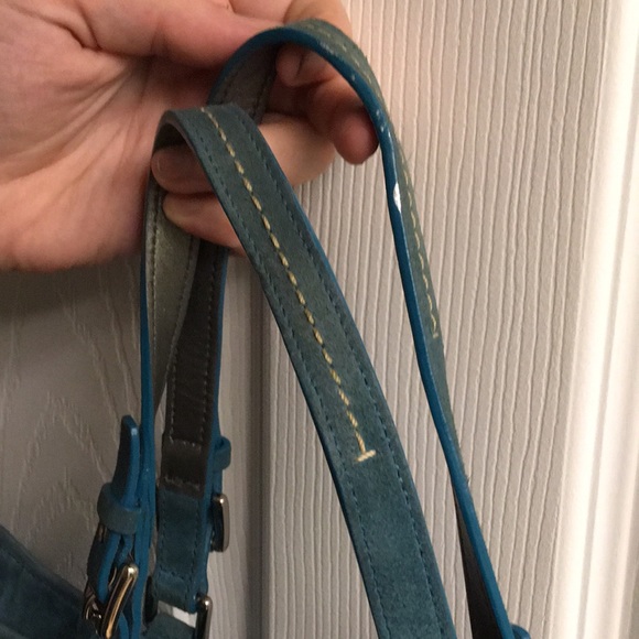 Coach suede satchel - Picture 4 of 8